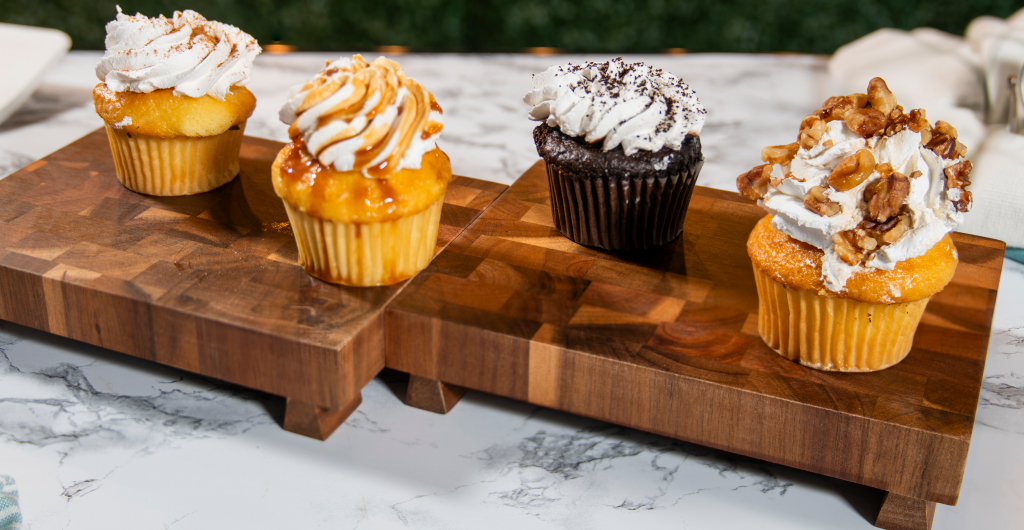 A variety of cupcakes at Busch Gardens Tampa Bay