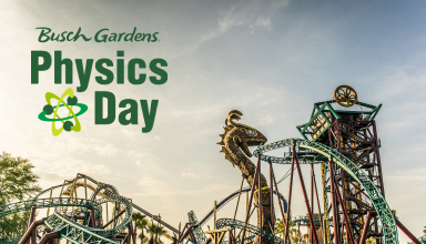 Physics Day at Busch Gardens Tampa Bay.