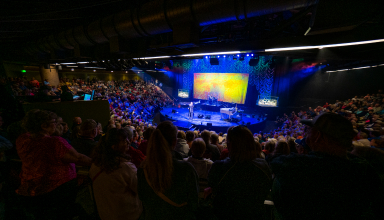 Stanleyville Theatre rental area at Busch Gardens Tampa Bay.