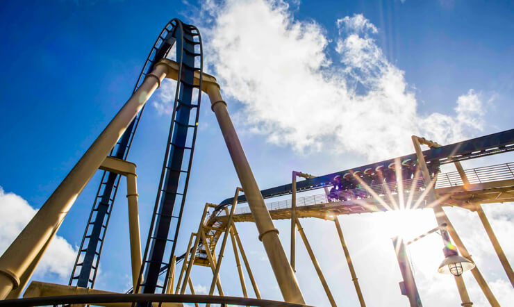 Ride Montu at Busch Gardens Tampa Bay