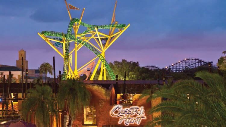 Ride Cheetah Hunt at Busch Gardens Tampa Bay