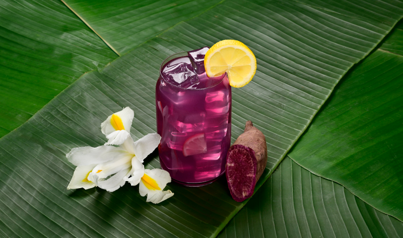 Ube Tea-ade from Hawaii