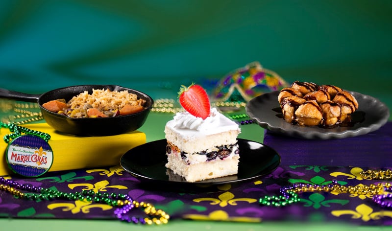 Mardi Gras food items