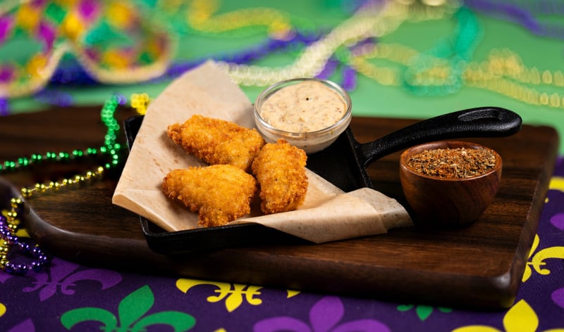 Fried gator bites