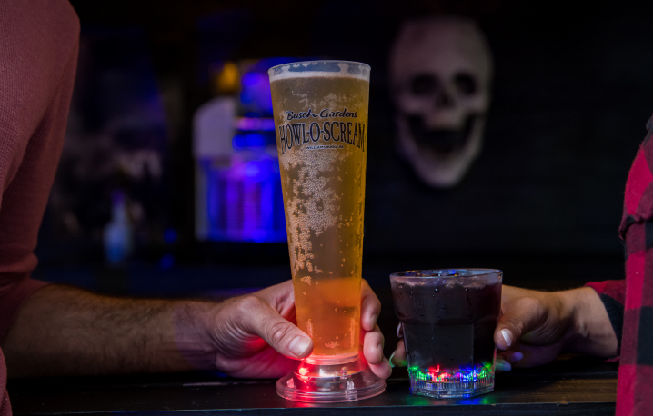 Tall glass of beer