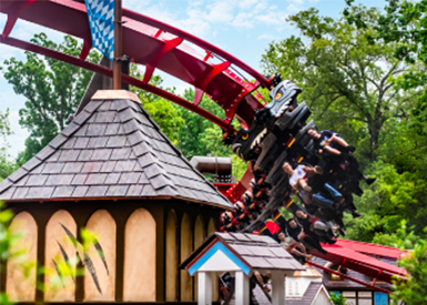 The Big Bad Wolf: The Wolf’s Revenge family inverted coaster