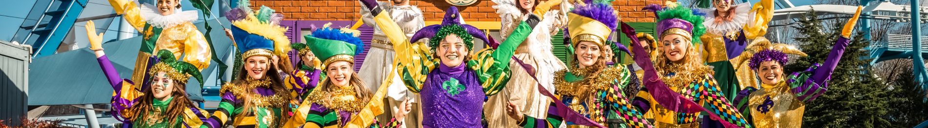 Mardi Gras parade.