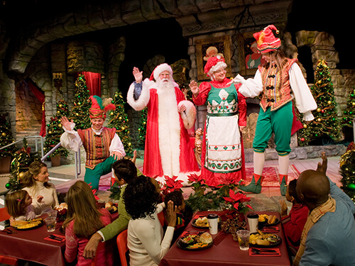 Busch Gardens Williamsburg Santa's Fireside Feast