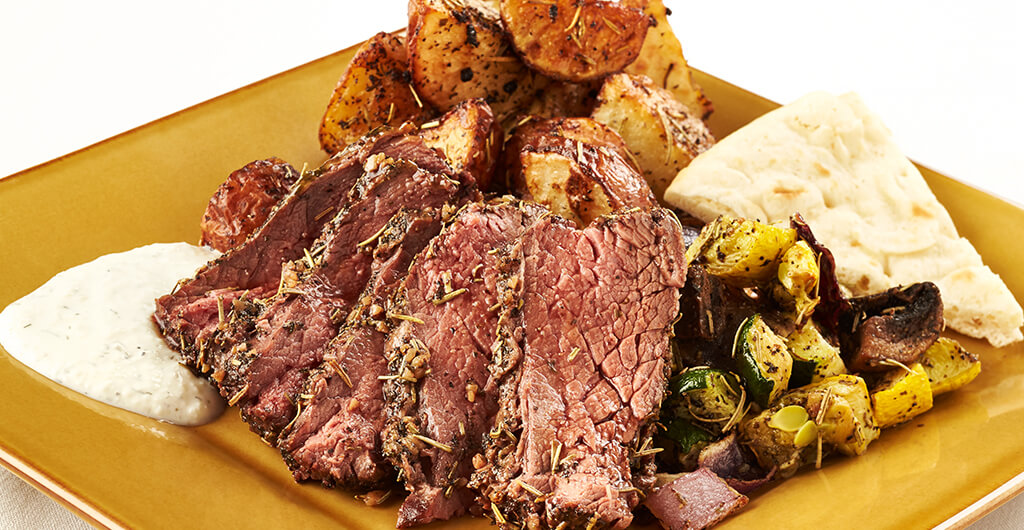 Italian fare, Asian and Mediterranean food converge in this market-style restaurant