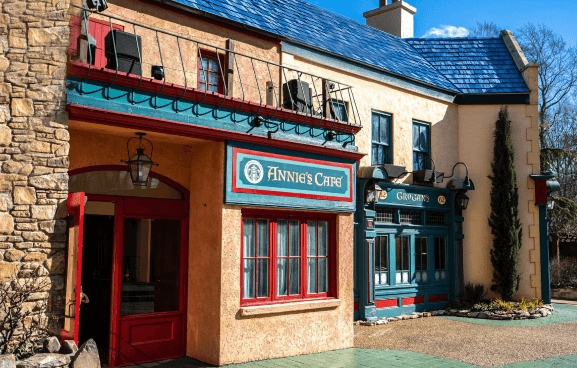 Annies Cafe Exterior Busch Gardens Williamsburg