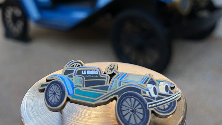 Les Mans Pin - Part of the Busch Gardens Pin Trading Program