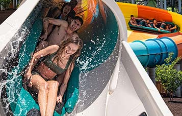 Cutback Water Coaster, Virginia's first water coaster now open at Water Country USA